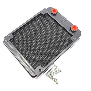 Radiateur en aluminium de refroidissement par eau PC 18 tuyau 120mm pour ordinateur LED appareil de beauté CPU Water Cool S - Neuf