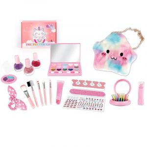 Coffret de maquillage pour fille - ensemble de maquillage lavable et réaliste, jouets pour petite fille - Neuf