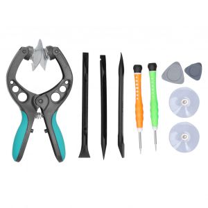Kit De Reparation D'ecran De Telephone 10 En 1 Avec Pinces D'ouverture Pour Iphone 8/7/6s/6/5s/5 - Neuf