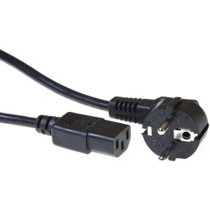 meimie-Câble D'Alimentation Cee7/7 Coudé Schuko-C13-Noir-7 M - Neuf