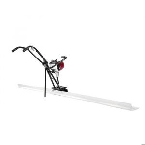 R&egrave;gle &agrave; B&eacute;ton &Eacute;lectrique Grattoir en Aluminium-Duoku-1,2 m-Outil de Nivellement et Finition de Chape B&eacute;ton-Moteur Vibrant &agrave; 4 Temps - Neuf