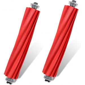 Lot De 2 Accessoires D'Origine Roborock - Brosse Principale Séparable En Caoutchouc Pour Aspirateur Robot Q Revo/S7/S7 Maxv/S7 Maxv Ultra/S7 Max Ultra/S7 Pro Ultra/Q7 Max Hql0283[SSE7111173] - Neuf