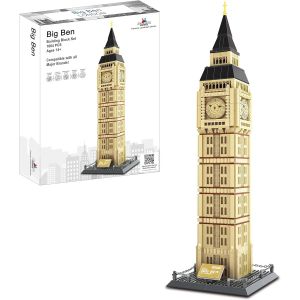 Youy-Ensemble De Blocs De Construction Big Ben-1664 Pièces - Neuf