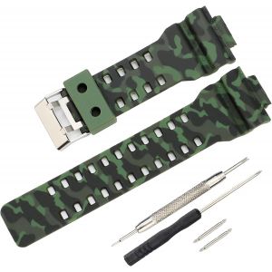 Fdjhy-Bracelet De Rechange Pour Casio Gls-8900/Gw-8900/Ga-110/Ga-100c/Ga-120/Gd-110/Gls-100 - Neuf