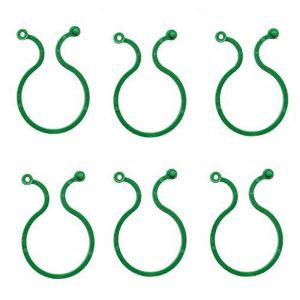 50PCS Plant Twist Ties Jardin Plante Support Clips pour Plantes 4cm - Neuf
