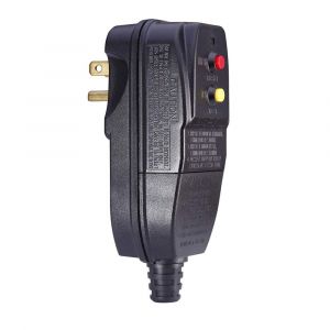 Prise GFCI Remplacement pour Laveuse Pression Pompe Piscine 15A 3 Broches Disjoncteur Auto-Reset 120V - Neuf