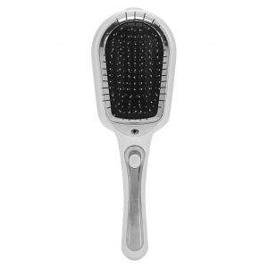 Peigne de massage electrique a ions negatifs, therapie magnetique, vibration, brosse de massage du cuir chevelu, blanc - Neuf