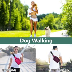 CAUC-Sac Banane Taille Homme Femme Ville Sacs Banane Unisexe avec Ceinture allong&eacute;e de 30 cm Ceinture r&eacute;glable pour la randonn&eacute;e d'entra&icirc;nement en Plein air (Vert Clair) - Neuf