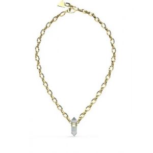 Incontournable Collier Plaqu&eacute; Or Good Vibes Jubn03117jwygflt/U - Neuf