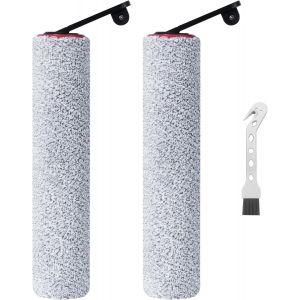 NouvelHorizonstore-Rouleau de brosse de rechange pour Dreame H12 Pro / H12 Dual aspirateur sec et humide sans fil, 2 rouleaux de brosse, 1 brosse de nettoyage - Neuf