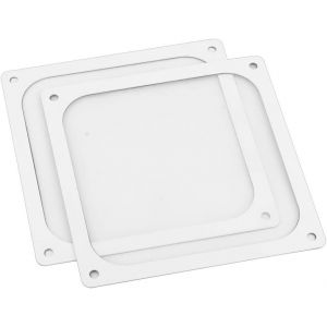 2 x 140mm Bo&icirc;tier en Maille Magn&eacute;tique Refroidisseur Ventilateur Dustproof Filtre &Agrave; Poussi&egrave;re Couvercle Grill pour PC Ordinateur (2 x 140mm, Blanc) - Neuf