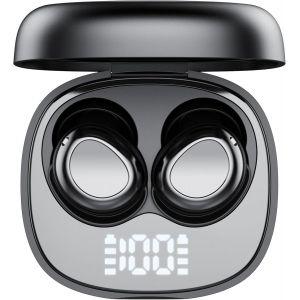 JGD-&Eacute;couteurs de Sommeil Mini Bluetooth 5.4, Casque Intra 2025 sans Fil 45h Autonomie, Oreillers Doux pour Dormir, Son Doux et Confort Optimal sans Pression - Neuf