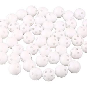 Boule De Hochet,Jouet Pour Hochet,Rattle Hochets Jouets,Squeaker Plastique Jouet,20pc Accessoires Hochets Pour B&eacute;b&eacute; Hochet Bo&icirc;te En Plastique R&eacute;paration De Bruit De Jouet Diam&egrave;tre 24mm - Neuf