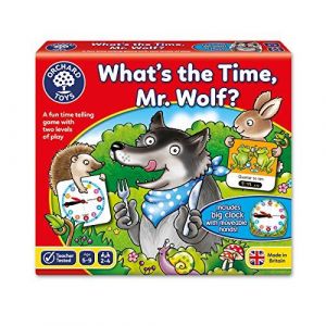 Orchard Toys Whats The Time Mr.Wolf Telling Game - Neuf