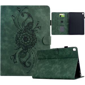 Kal-Coque Pour Samsung Galaxy Tab A7 10.4"" 2022/2020 (T500/ T503/ T505/ T507), Support Multi-Angle Pu Cuir &Eacute;tui Housse De Protection Souple En Tpu Avec Veille/R&eacute;veil Automatique (Vert) - Neuf