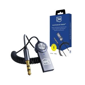 Adaptateur audio Bluetooth 3MK avec microphone - Neuf