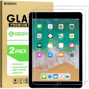 LORANKA-Verre Tremp&eacute; pour iPad 9,7 pouces (Mod&egrave;le 2018/2017, 6&egrave;me/5&egrave;me G&eacute;n&eacute;ration)/iPad Air 1/ iPad Air 2/ iPad Pro 9,7, Film de Protection &Eacute;cran Anti Rayures - Neuf