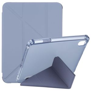 Étui En Cuir Tpu Transparent Pour Ipad Mini 2024 / Mini 6, Avec Support Et Emplacement Pour Stylo - Bleu - Neuf