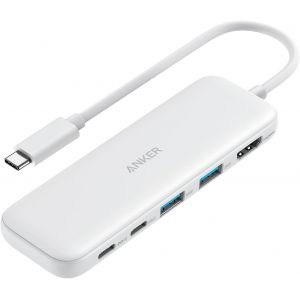 JGD-Hub USB, 332 Hub USB C 5 en 1 avec &eacute;cran HDMI 4K, Port de donn&eacute;es 5 Gbit/s et 2 Ports USB A pour MacBook Pro, MacBook Air, Dell XPS, Lenovo Thinkpad, HP Laptops et Bien Plus Encore - Neuf