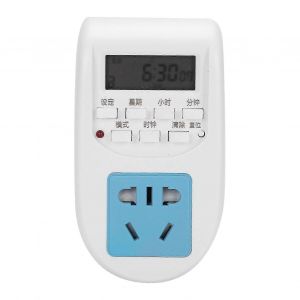 Prise Au 220v Prise Électrique Programmable Minuterie Reptile Affichage Numérique Minuterie Enfichable - Neuf
