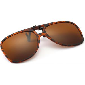 Fdjhy-Clip Lunettes De Soleil Polarisées Pour Hommes Femmes Rertro Pilote Clip Solaire Pour Lunettes De Vue Lunettes De Soleil Polarisées À Clipser, 54mm - Neuf