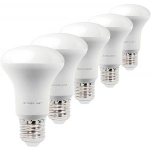 Led 10w Ampoules &Agrave; Spot Avec Culot E27, R&eacute;flecteur De Lumi&egrave;re Douce R80 Avec Diffuseur Laiteux, Blanc Neutre 4000k, Couleur Riche Ra&iquest;92, Paquet De 6. - Neuf
