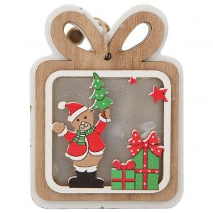 Pendentif Lumineux De Noel, Decoration Suspendue Pour Sapin De Noel, Type Sac Cadeau - Neuf
