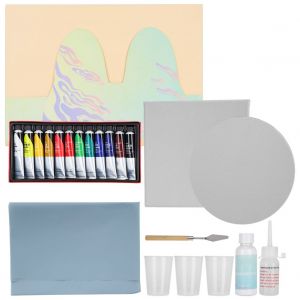 Ensemble de peinture liquide liquide humide DIY pour enfants Halloween Eau Ombre Dessin Graffiti - Neuf