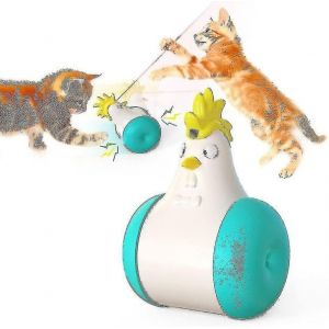 Jouet Interactif Pour Chat Avec Lecteur De Disque Laser - Durable, Rechargeable, Auto-Équilibrant, Amusant Pour Jouer À L'intérieur Et À L'extérieur - Neuf