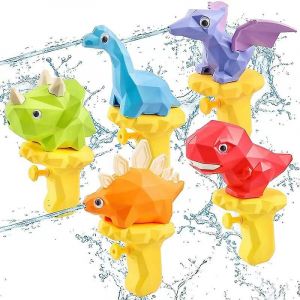 Bain Topour Les Tout-Petits Et Les Enfants, Dinosaures Pistolet &Agrave; Eau Pour Baignoire B&eacute;b&eacute; Piscine, Tobest Anniversaire Topour Les Filles, Baignoire &Agrave; Eau Topour L&iquest;&Acirc;ge 3 + (5p - Neuf