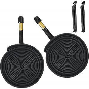 Yemaesre-Pairede Chambres À Air 700 X 32 700 X 35 700 X 38 700 X 40 48 Mm Valve Schrader / Valve Presta Pour Pneus 700 C Vélo De Course De Route Vélo De Tourisme - Neuf