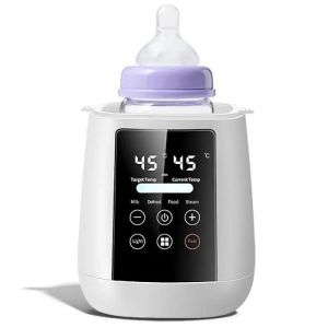 Chauffe-Biberon Electrique 6 en 1 JOULLI - Réchauffage rapide du lait pour bébé Chauffe-Aliments Sterilisateur Multifonction - Neuf