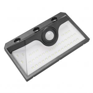 Hjlian Lampe De Jardin A 42 Led A Energie Solaire, Etanche Et Activee Par Le Mouvement, Avec Fixations - Neuf