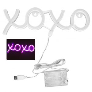 Hjlian Enseigne Lumineuse Decorative Led Ip45, Ideale Pour Un Bar, Un Pub, Un Magasin, Un Garage Ou Une Fete A Domicile, Lumiere Rose - Neuf
