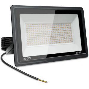 Dgbcz-Projecteur Led,Spot Led Extérieur Super Brillant Projecteur Led Exterieur Ip66 Etanche Projecteur Exterieur Led 3500k Blanc Chaud Projecteur Led Pour Garage, Jardin, Terrace, Cour (50w) - Neuf