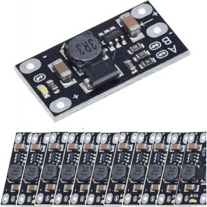 Lot de 12 modules de flottabilit&eacute; multifonction pour batterie au lithium DC-DC,convertisseur de plaque flottante CC 3,7 V &agrave; 12 V,r&eacute;gulateur de tension 5 V/8 V/9 V - Neuf