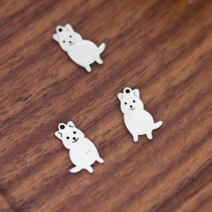 Mini Breloques Animaux En Acier Inoxydable Pour Bricolage, Bracelets À Glands, Bijoux Exécutifs, Pendentif Loup, Renard, Singe, Chameau, Dragon, Lézard, En Vrac, 3 Pièces--Pa1850 - Neuf