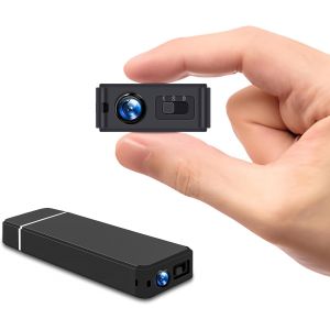 64GB Cam&eacute;ra Cach&eacute;e Cl&eacute; USB, 1080P Mini Cam&eacute;ra Espion Clef USB avec D&eacute;tection de Mouvement, Petite Camera Surveillance Espion Camera Corporelle M&eacute;moire Stick pour la Maison et du Bureau - Neuf
