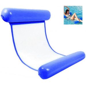 Hamac D'eau Gonflable,Lit Flottant De Hamac D'eau,Hamac Flottant De Chaise Longue De Piscine,Natation Pliable - Neuf