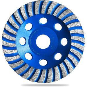 Ulteronixshop-Disque Diamant 125 Meule Poncage B&eacute;ton diamant&eacute;e 125mm Surfacage Ciment Marbre Granit Pierre Briques Ma&ccedil;onnerie Pl&acirc;tre Chape. Disque Meuleuse B&eacute;ton 125mm - Neuf