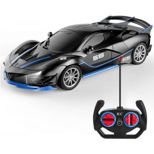 KAL-Voiture Telecommandé Enfant, Rc Drift Cars Voiture Rc Car Jouets, 2,4Ghz Voiture De Course Radiocommandée Pour Garcon Filles 3 4 5 6 7 8 9 Ans, Cadeau Noel Enfants, Cadeaux D'Anniversaire - Neuf