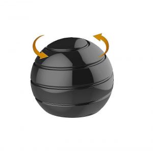 Jouets de bureau cinétique Ppiao,boule de spinner d'illusion d'optique du corps entier,cadeaux pour les hommes,les femmes,les enfants 1,5 taille (argent) - Neuf