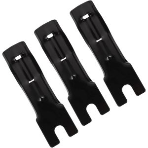 Nouvelhorizonstore-Lot De 3 Supports Pour Mat De Drapeau - Pour L'ext&iquest;&iquest;Rieur - Pour Voiture - Support De S&iquest;&iquest;Curit&iquest;&iquest; - Fixation De Drapeau De V&iquest;&iquest;Lo - Support De S&iquest;&iquest;Curit&iquest;&iquest; - Neuf