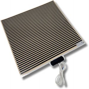 SUBZONAL-StopVapor 40x40cm Film chauffant miroir Electrique Anti-bu&eacute;e Autocollant Salle de bain 30W 230V - Neuf