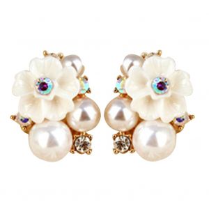 Boucles D'oreilles Tendance En Fausses Perles Pour Femmes, Bijoux Elegants - Neuf