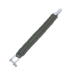 Bracelet De Survie Paracord Kits De Voyage Avec Boucle R&eacute;glable Lock Outil De Randonn&eacute;e - Neuf