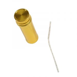 HUTP-Lampe CC en alliage d'aluminium avec m&egrave;che,mini Eva m&eacute;tropolitain,petit Eva pour la survie en plein air,outil de camping portable en plein air-golden 1 - Neuf