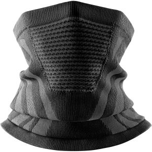 Cache Cou Homme,Cagoule Moto Respirant Coupe-Vent Foulard Multifonctionnel Hiver Boucle Echarpe Neckwarmer Cagoules Moto Pour Ski Cyclisme V&eacute;lo Moto Course &Agrave; Pied.[O393] - Neuf