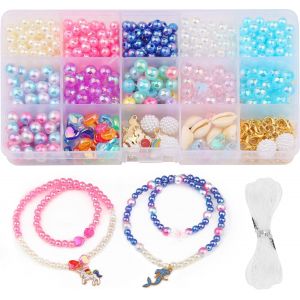 Perles Pour Enfants, Perles Pour Bracelet Enfant, Bracelets Diy, Colliers De Perles - Neuf