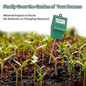 Hygrom&egrave;tre pour le sol, kit d'analyse de sol, humidim&egrave;tre pour plantes, mesureur d'eau pour jardin, pelouse, ferme, usage int&eacute;rieur et ext&eacute;rieur, testeur d'humidit&eacute; du sol - Neuf